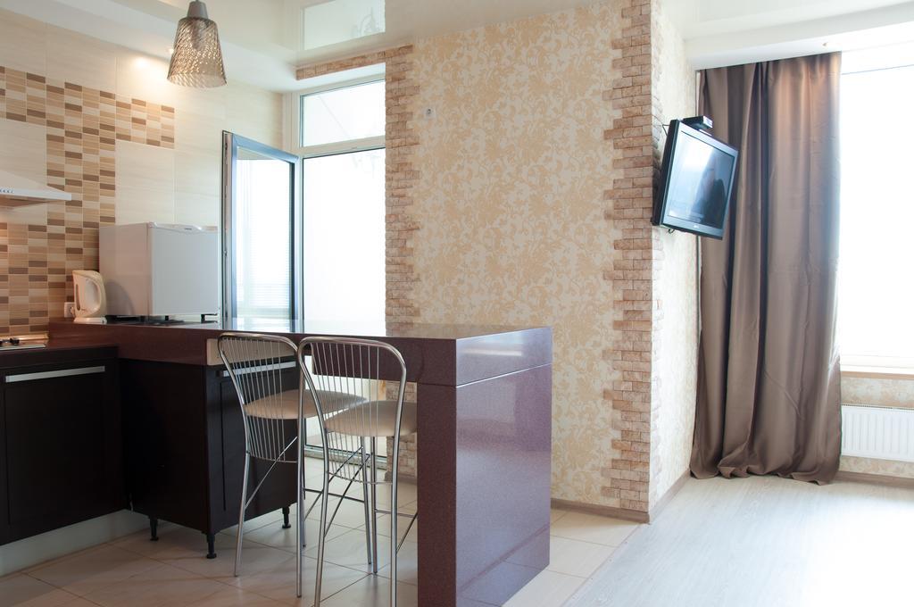 Apartment On Bogatyrskaya 6A Kiew Exterior foto